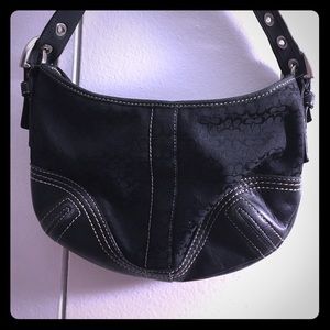 Coach Bag 🐎 Coach Signature Black Bag